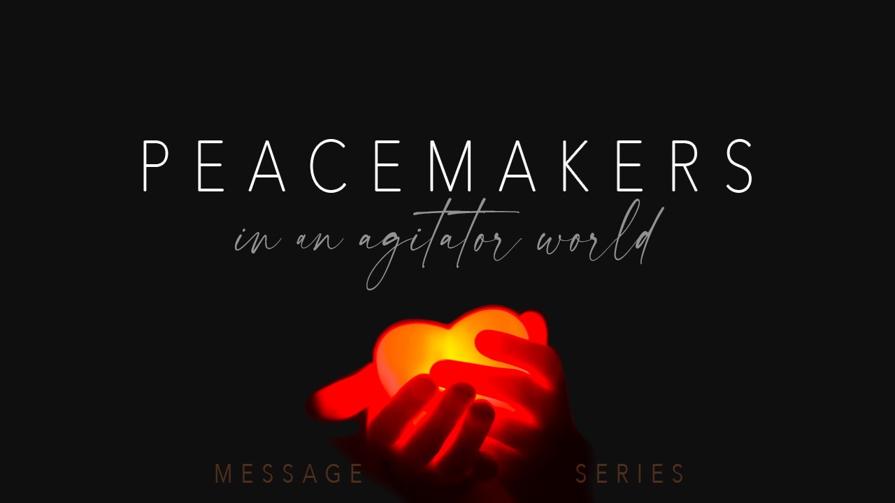Peacemakers In An Agitator World: Silence Is NOT Always Golden (part 1)